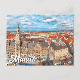 Hej från München, Tyskland Vykort
