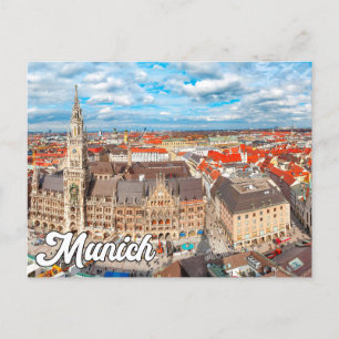 Hej från München, Tyskland Vykort