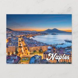 Hej från Neapel, Italien Vykort