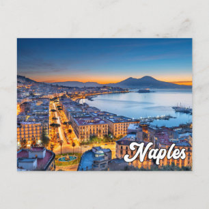 Hej från Neapel, Italien Vykort