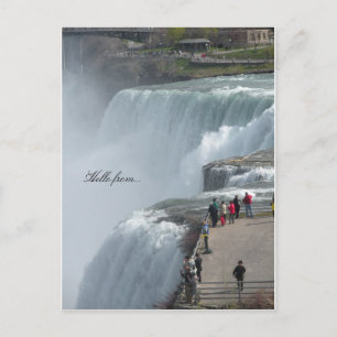 Hej från.. Niagara Falls ny canada Vykort