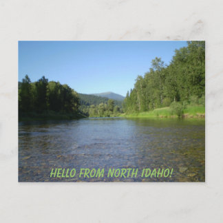 Hej från norra Idaho! vykort