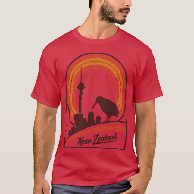 hej från Nya Zeeland T Shirt (Framsida)