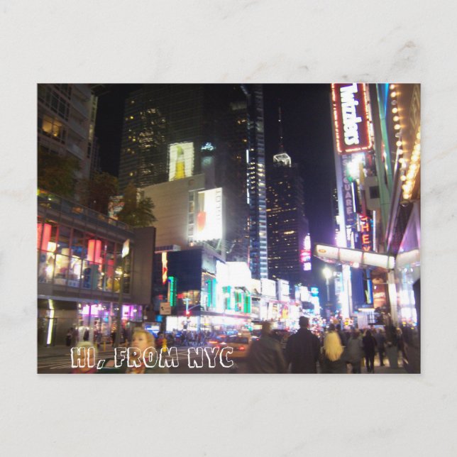 Hej, från NYC Vykort (Framsida)