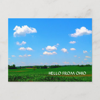 HEJ FRÅN OHIO VYKORT