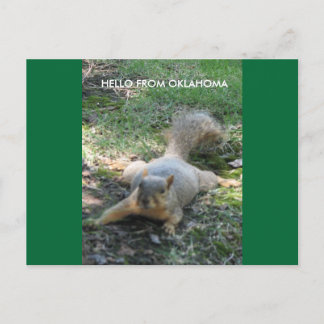 HEJ FRÅN OKLAHOMA VYKORT