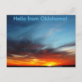 Hej från Oklahoms Vykort