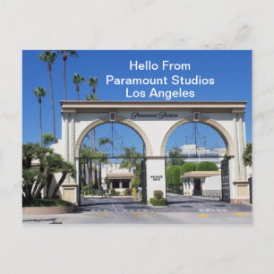 Hej från Paramount StudiosPostcard Vykort