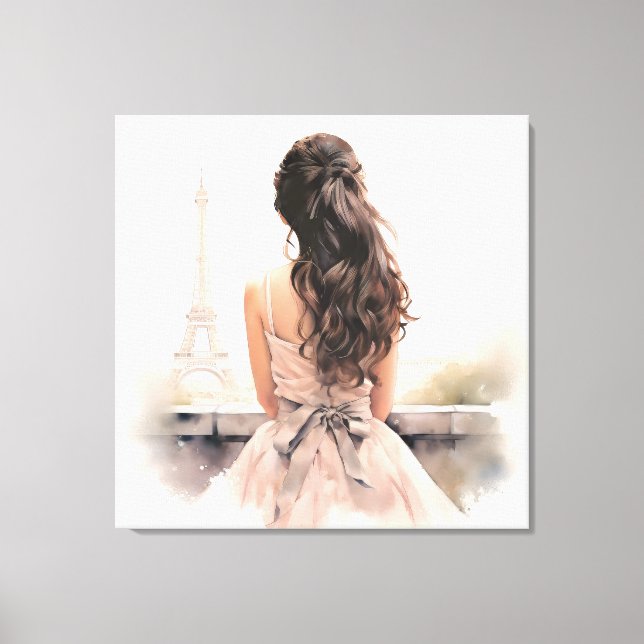 Hej Från Paris Canvas (Framsida)