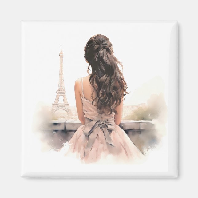 Hej Från Paris Magnet  (Framsidan)