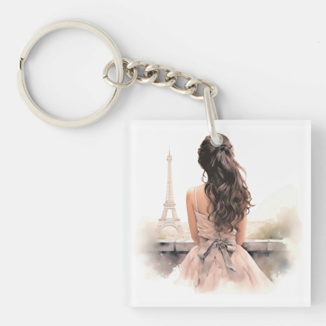 Hej från Paris Nyckelring (Framsidan)
