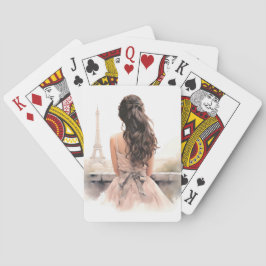 Hej från Paris Poker Kort Casinokort