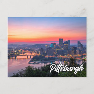 Hej från Pittsburgh, Pennsylvania Vykort