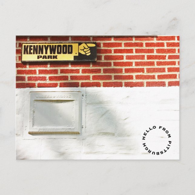 Hej från Pittsburgh Vykort (Framsida)