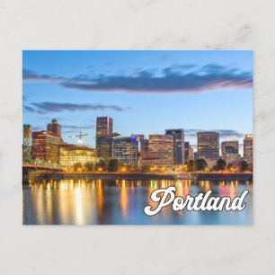 Hej från Portland, Oregon, Förenade Stater Vykort