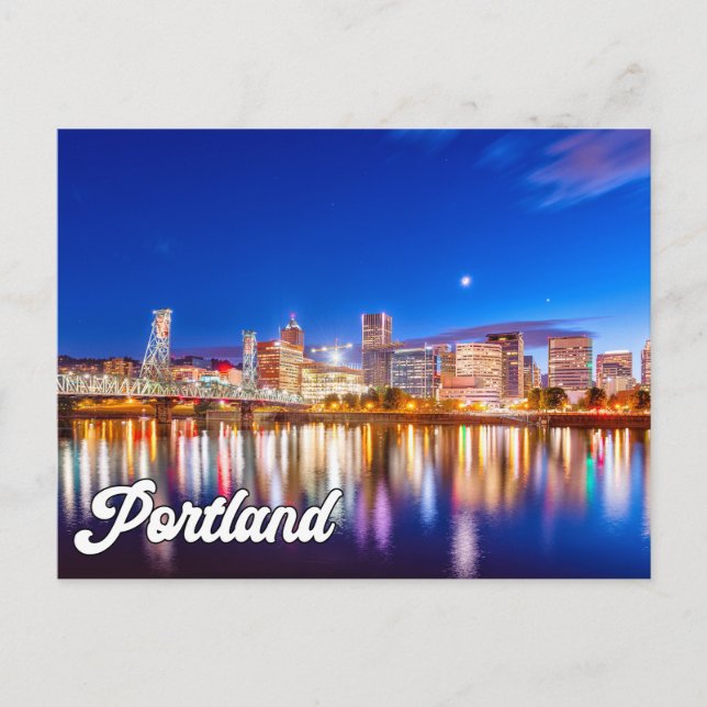 Hej från Portland, Oregon, Förenta staterna Vykort (Framsida)