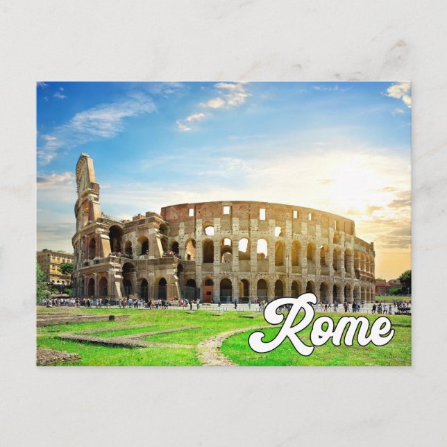 Hej från Rom, Italien Vykort (Framsida)