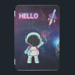 "Hej från rymden" iPad Mini Skydd<br><div class="desc">"Ett glatt avstånd från stjärnornas vinkara hej - för med sig glädje och kosmiska vibes till er dag!"</div>