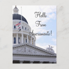 Hej från Sacramento Vykort