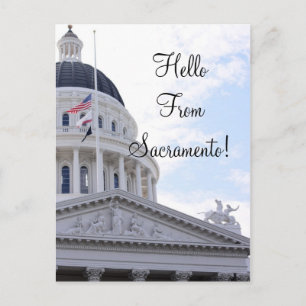 Hej från Sacramento Vykort