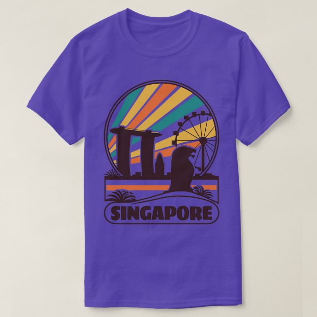 hej från singapore t shirt (Design framsida)