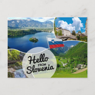Hej från Slovenien Vykort