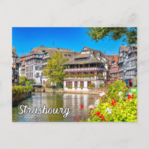 Hej från Strasbourg, Frankrike Vykort