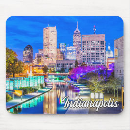 Hej från vackra Indianapolis, Indiana, Förenta sta Musmatta