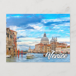 Hej från Venedig, Italien Vykort