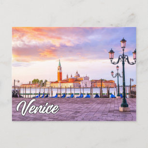 Hej från Venedig, Italien Vykort