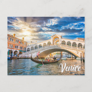 Hej från Venedig, Italien Vykort