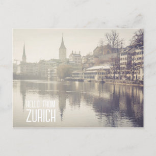 Hej från Zürich Vykort