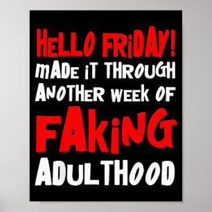 Hej fredag klarade sig igenom en vecka till med fe poster