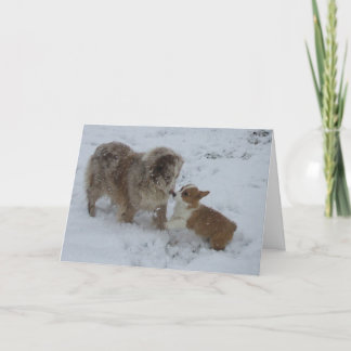 Hej Friend-hälsningskort Kort