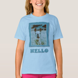Hej - Friendly Llama T Shirt
