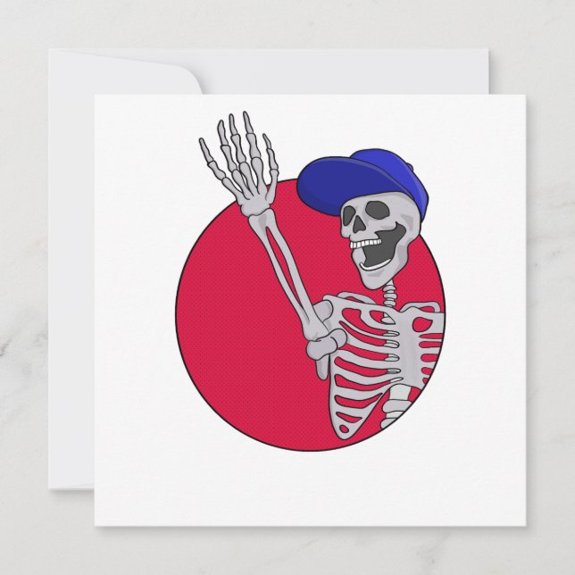 Hej Friends Coola och Funny Skeleton (Framsida)