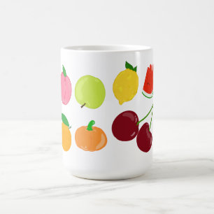 Hej, fruktvänner kaffemugg
