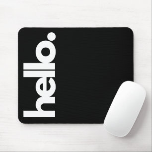 "Hej" Funny Quotes Mouse Pad Musmatta