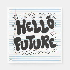Hej Future Grad Party Napkins Pappersservett