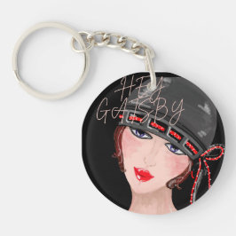 Hej Gatsby Keychain