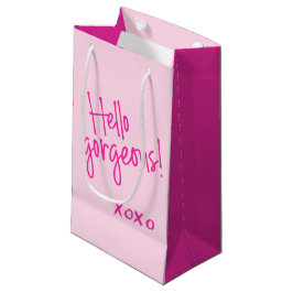Hej Gorgous! Cute Rosa Handlettering XOXO