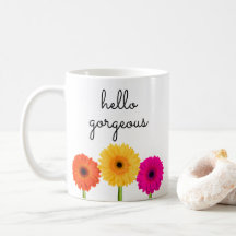 Hej Gorgous Gerbera Daisy Girly Chic Blommigt