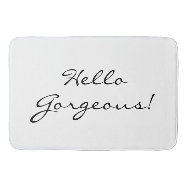 Hej Gorgous Large Badrumsmatta (Framsidan)