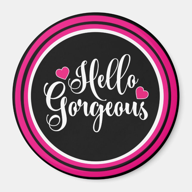 Hej Gorgous Magnet (Framsidan)