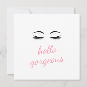 Hej Gorgous med Söt Eyelash Glam Birthday