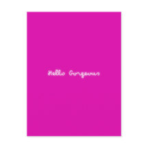 Hej Gorgous Neon | Rosa Girly Modern Luminous