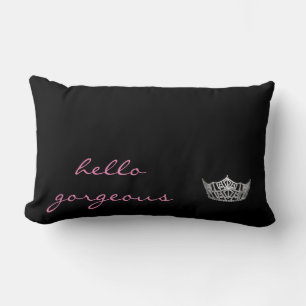 Hej Gorgous Skönhetstävling Krona Pillow Lumbarkudde
