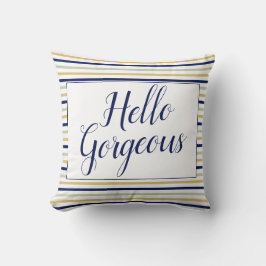 Hej Gorgous Stripe Kudde