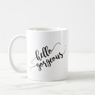 Hej Gorgous Typography Kaffemugg