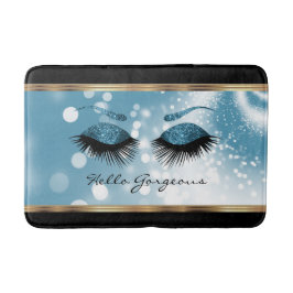 Hej Gorgous - Vackra Eyelash with Blue Badrumsmatta
